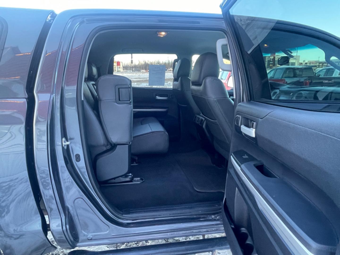 2014 Gray Toyota Tundra SR5 5.7L V8 FFV CrewMax 4WD (5TFDW5F14EX) with an 5.7L V8 DOHC 32V FFV engine, 6-Speed Automatic transmission, located at 1960 Industrial Drive, Wasilla, 99654, (907) 274-2277, 61.573475, -149.400146 - Photo#8